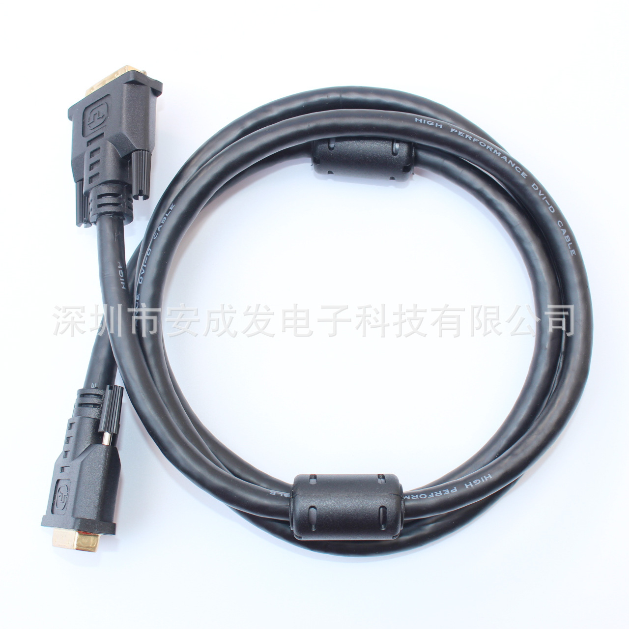 DVI线DVI-d24+1线接屏数据线公对公电脑视频线显示器高清晰度