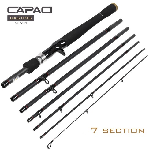28040 CAPACI [multi-section ultra-short-circuit sub-rod] 2.1/2.4m M straight gun handle bass sea fishing rod 67