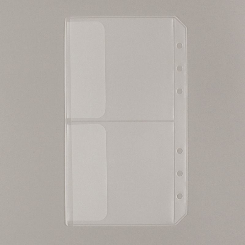 A5/A6 de hojas sueltas etiqueta bolsa de almacenamiento cuenta de mano núcleo interno bolsa de paginación de PVC sello placa de acero cuchillo molde bolsa de almacenamiento de mano