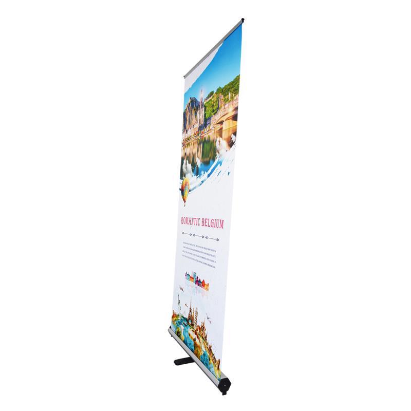 易拉宝厂家直供新款易拉宝 六边形易拉宝 展示架