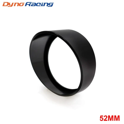 Avtomobil 52mm universal cihaz günəş qoruyucusu qara tək dəlikli qapaq