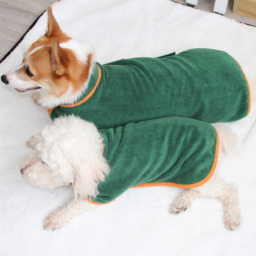 Pet it Amazon pet absorbent bathrobe microfiber dog quick-drying bath towel cross-border pet supplies