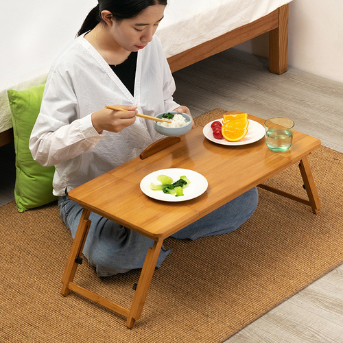 Bed folding table, lazy computer table, study desk, multi-functional notebook writing table, dormitory small table