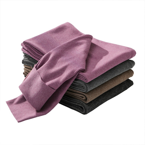 Women's German velvet long johns women's seamless double-sided brushed pit strip women's warm pants women's high waist leggings women's winter