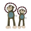 Plush interactive toy, wholesale, pet, elephant, monkey, can bite