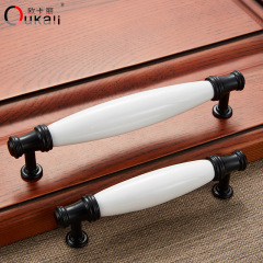 歐卡麗 實木拉手 陶瓷拉手 仿古拉手 五金櫥櫃拉手 抽屜鞋櫃拉手