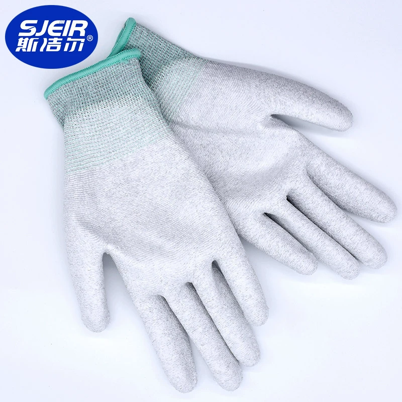 Антистатические перчатки из углеродного волокна с пальмовым покрытием из углеродного волокна с антистатическим покрытием из ru пальмовые перчатки с нейлоновым покрытием пальмовые перчатки