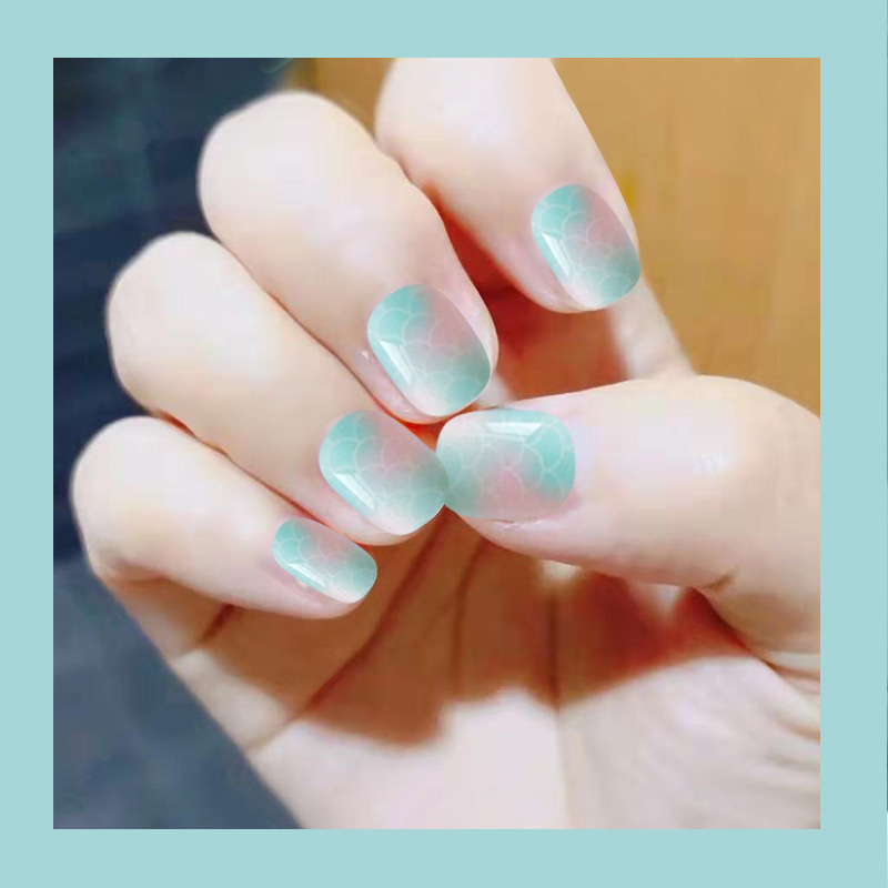 10 piezas de uñas para niños adolescentes, uñas para adolescentes lindas, uñas para niños de 12 - 18 años de edad