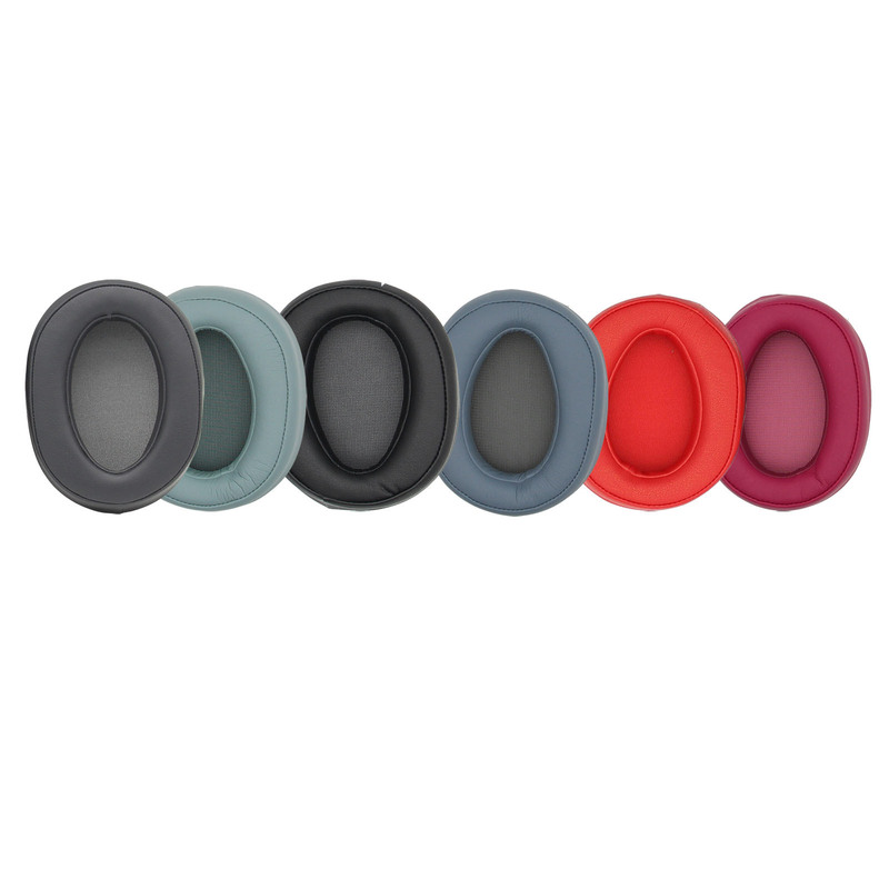 For Sony MDR-100ABN 100ABN Headphone Leather Cover Replacement Sponge Cover Ear Mask Ear Pad WH-H900N For Sony MDR-100ABN 100ABN Headphone Leather Cover Replacement Sponge Cover Ear Mask Ear Pad WH-H900N
