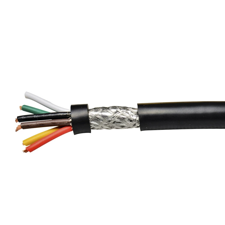 Провод RVVP 2*0.12 экранированный вытеснением, медный сердечник, кабель, ПВХ сигнальный/контрольный провод (поставляется заводом)