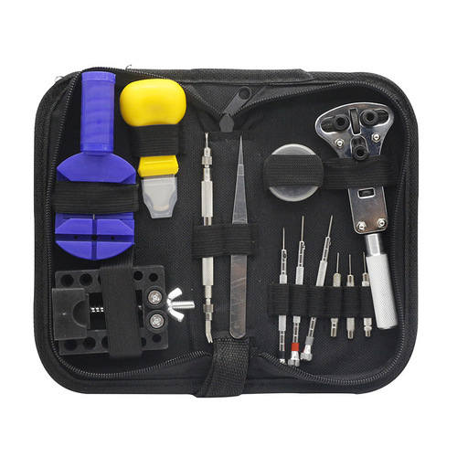 Watch repair tool set, watch repair and disassembly, 147-piece set, watch disassembly tool, household hardware combination tool kit