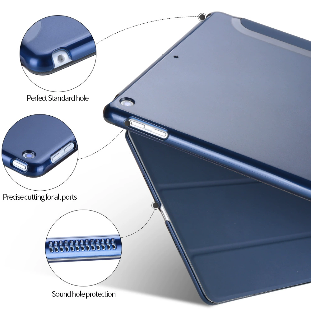 IPAD защитная накладка 2019 10.2-дюймовый ПК Triver жесткий корпус ультра-тонкий умная плоская оболочка ipad9.7