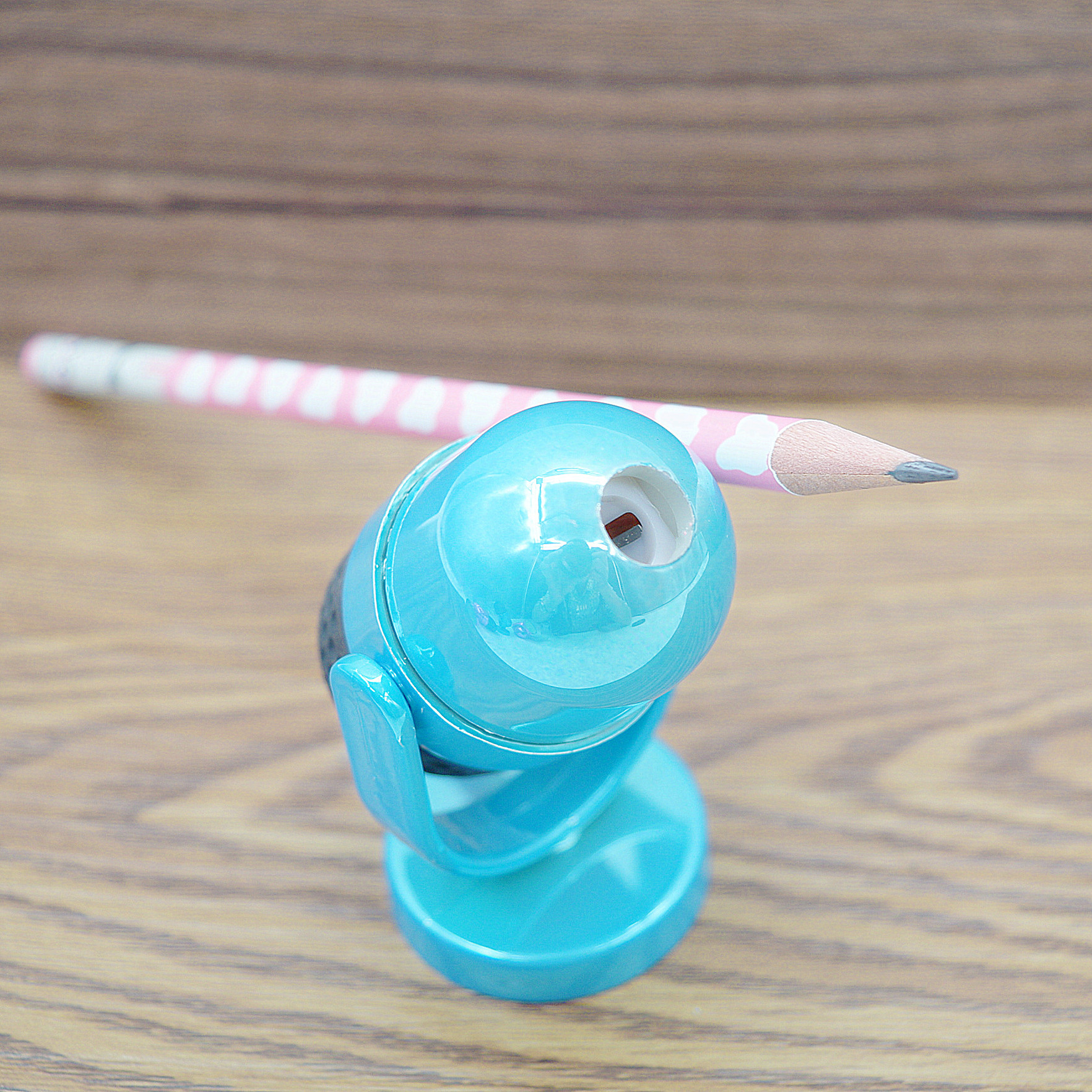 Micrófono galvanizado borradora + bolígrafo para estudiantes precios al por mayor