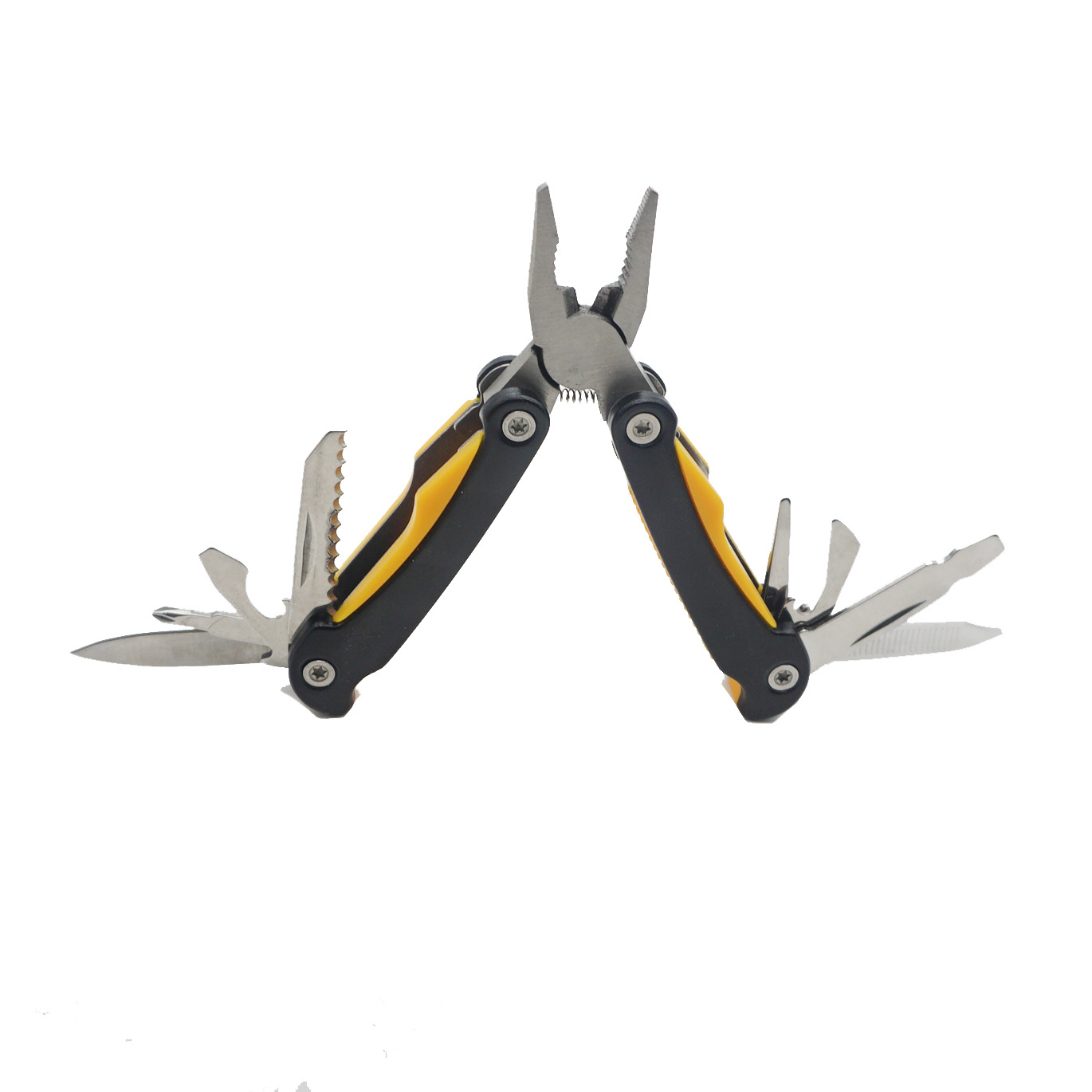 供应不锈钢钳折叠式钳 便携户外野营钳 礼品组合工具钳