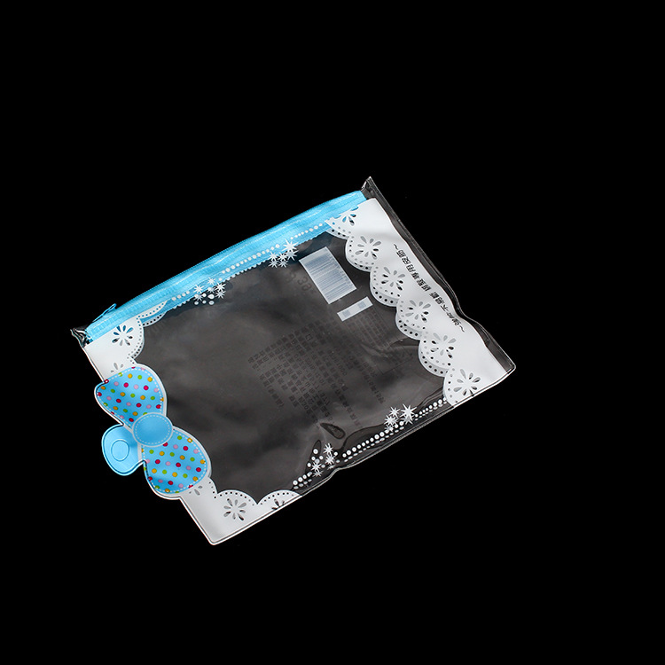 PVC饰品拉链袋 eva透明自封塑料袋 tpu防水化妆品文具包装收纳袋