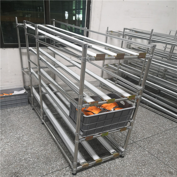 精益管流利架货架  不锈钢精益管流利架 线棒流利架 厂家非标