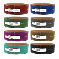 Fitness belt cowhide men's and women's VALEO squat deadlift weightlifting waist support sports belt protective gear wholesale