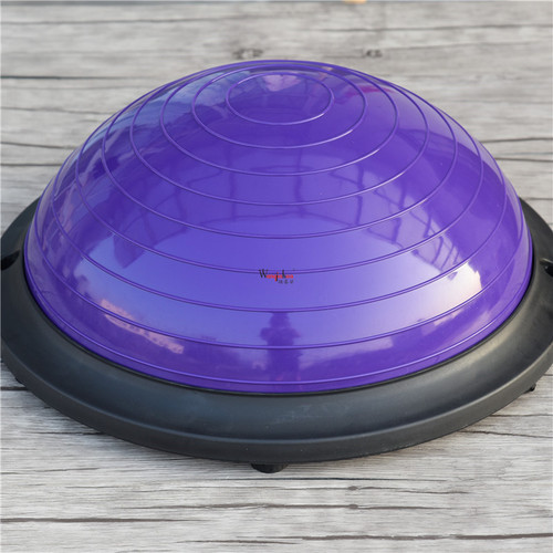 Yoga wave speed ball semicircular balance ball thickened yoga ball beam fitness ball rehabilitation training home hemisphere