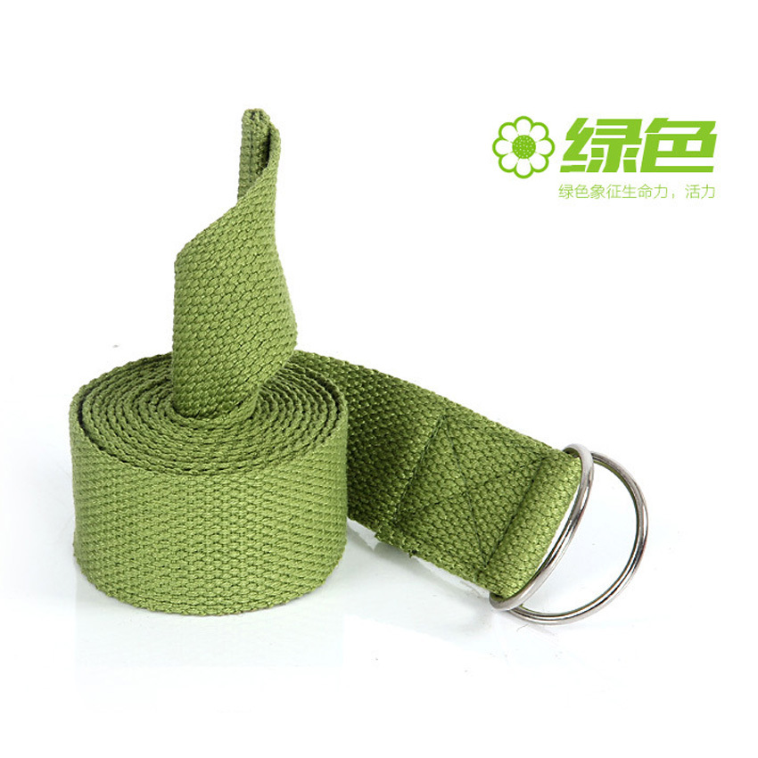 Yoga stretch Band Algodón Yoga cuerda stretch yoga suministros auxiliares Correa