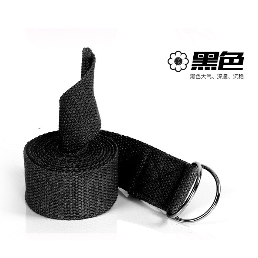 Yoga stretch Band Algodón Yoga cuerda stretch yoga suministros auxiliares Correa