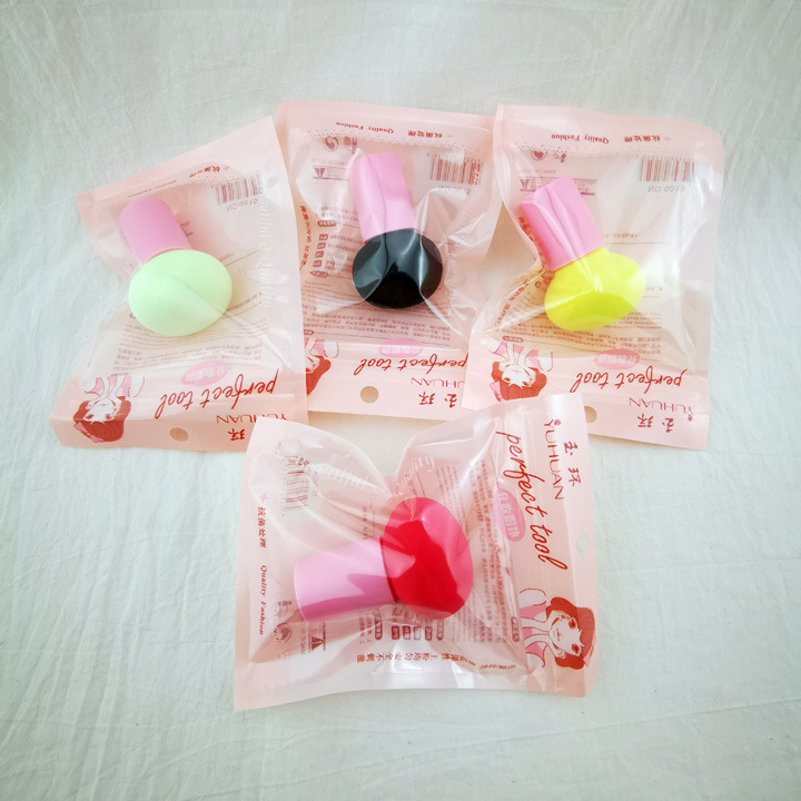 H1215 boutique mango redondo puff maquillaje puff cara lavado puff belleza herramientas Yiwu 2 yuanes tienda department store venta al por mayor