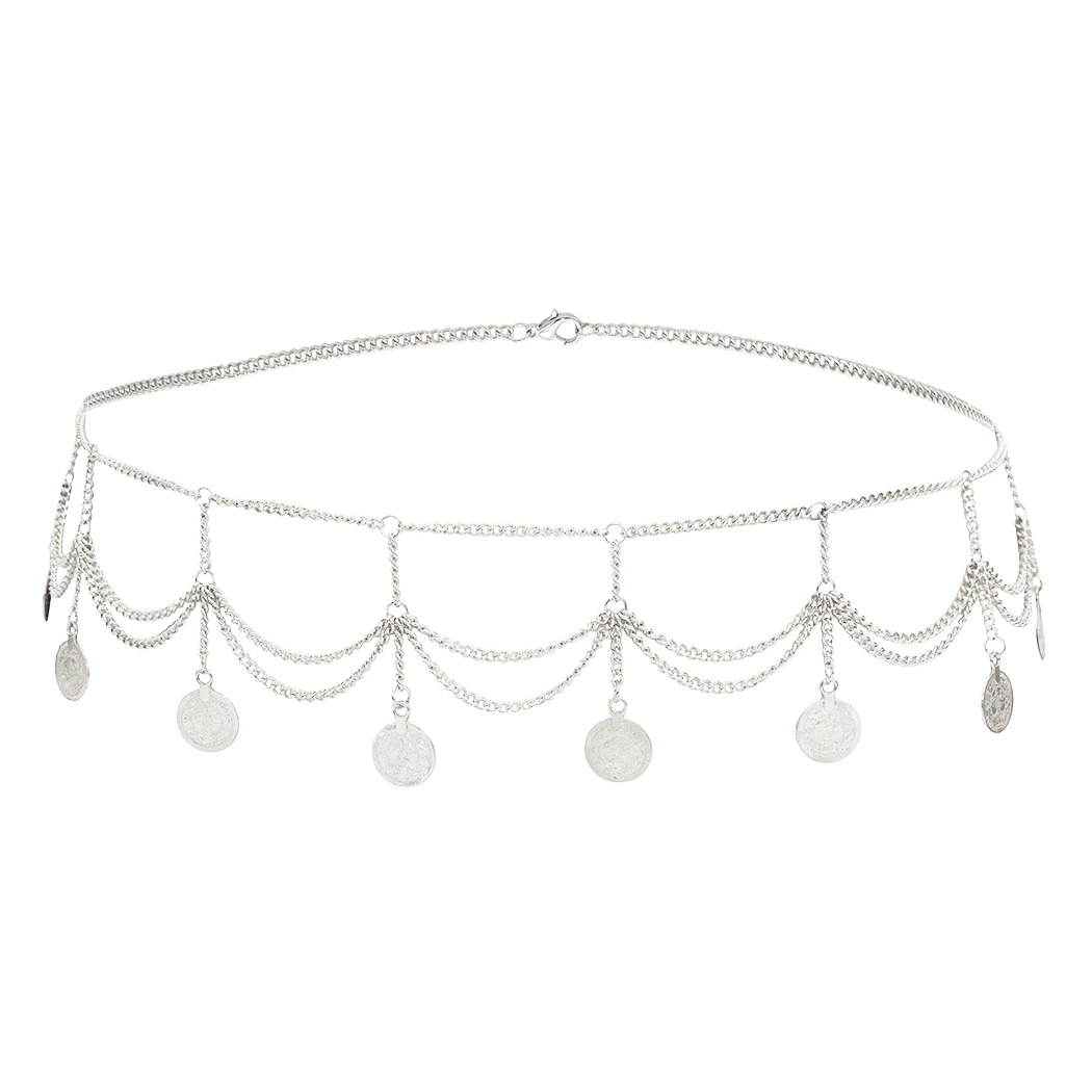 Fashionable beach commemorative coins with tassels for leisure, boho style, wholesale