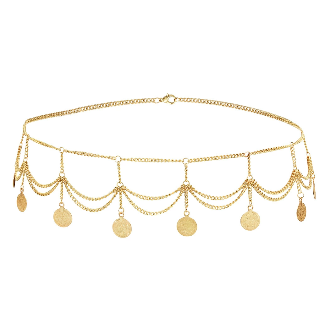 Fashionable beach commemorative coins with tassels for leisure, boho style, wholesale