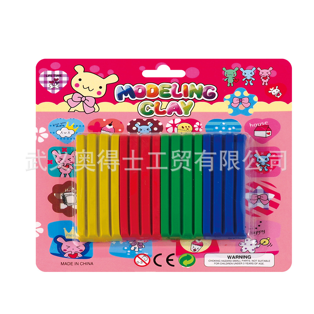 Los fabricantes producen arcilla de goma arcilla de color multicolor arcilla ultraligera color niños educativos DIY juguetes hechos a mano traje