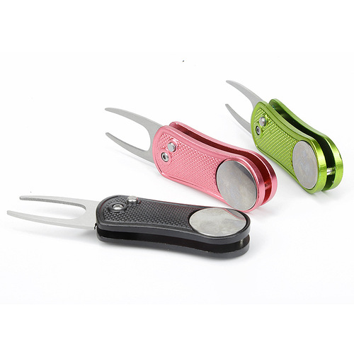 Aluminum Alloy Green Fork Supply Spring Folding Golf Turf Repair Tools Accessories Hardware Amazon