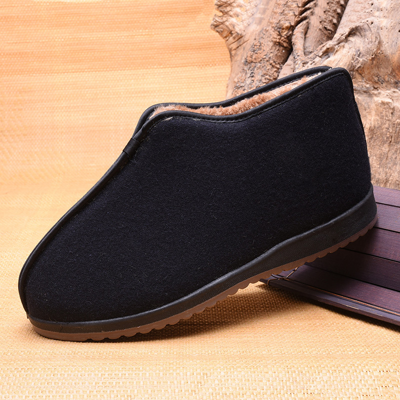 Demi-season keep warm Beijing cloth slippers