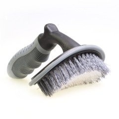 Factory direct sales T-shaped car tire brush 13.5*6.5*13CM wheel brush wholesale car tire brush