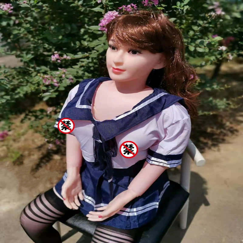 久爱家荣 Inflatable men's doll for adults, airplane, silicone toy