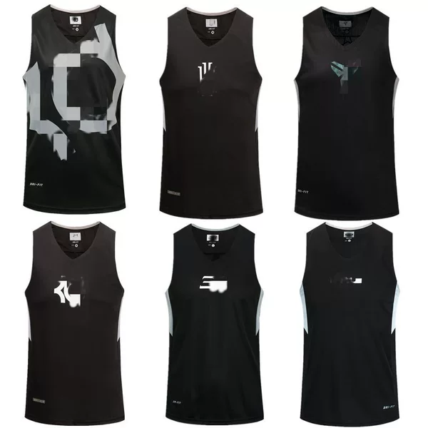 James Owen Curry Basketball Vest Men's Training Clothes Sleeveless Waistcoat Running Sports Training Top