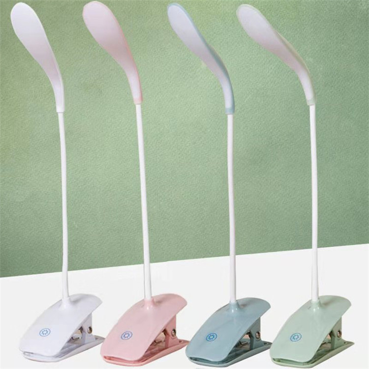 Touch LED teaching table lamp charging for bed
