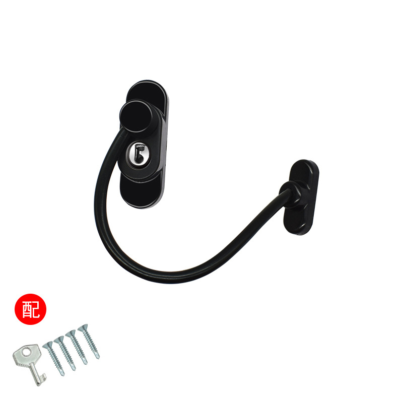 Cerradura DE SEGURIDAD DE LA VENTANA DE LOS NIÑOS cerradura de seguridad de la ventana de los niños cerradura de la ventana universal fija dentro y fuera de la cerradura de seguridad deslizante