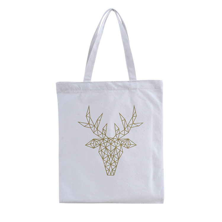 广告纯棉帆布袋可印logo 棉布袋空白帆布袋现货环保手提购物袋