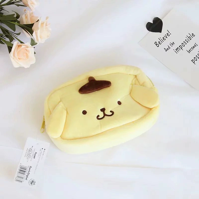 Мягкий косметический набор чехол-косметичка, мультяшная, 19×5×12 см, легкий 65 г, пенал