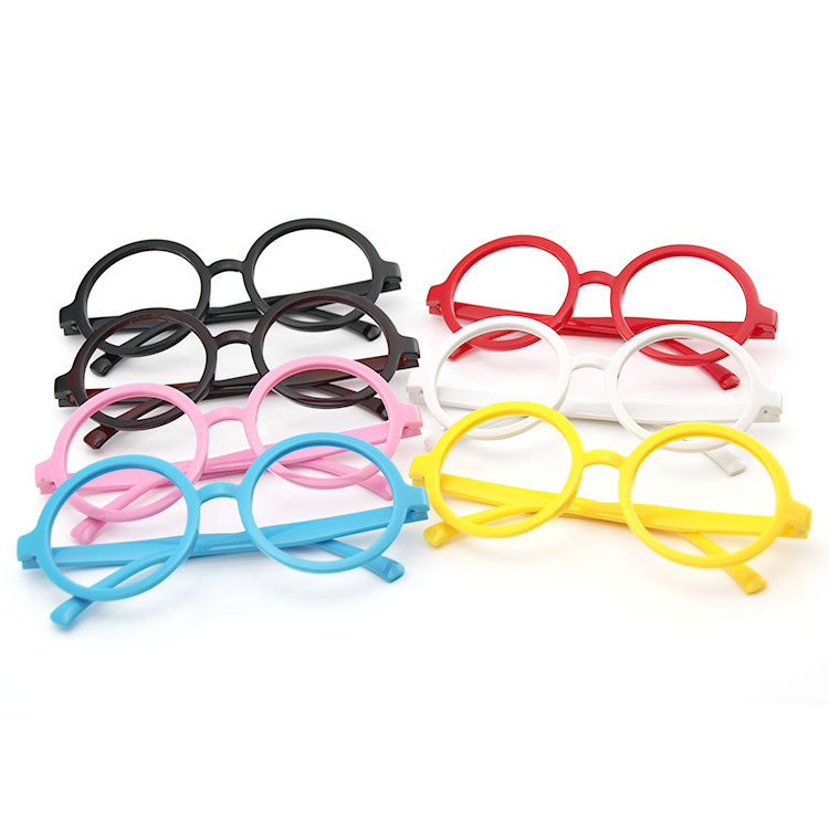 Large Color Korean Decorative Round Frame Glasses Empty Frame Aralei Harry Potter Round No Lens