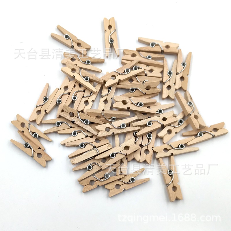 Mini clip de madera de la foto/clip de madera de la foto