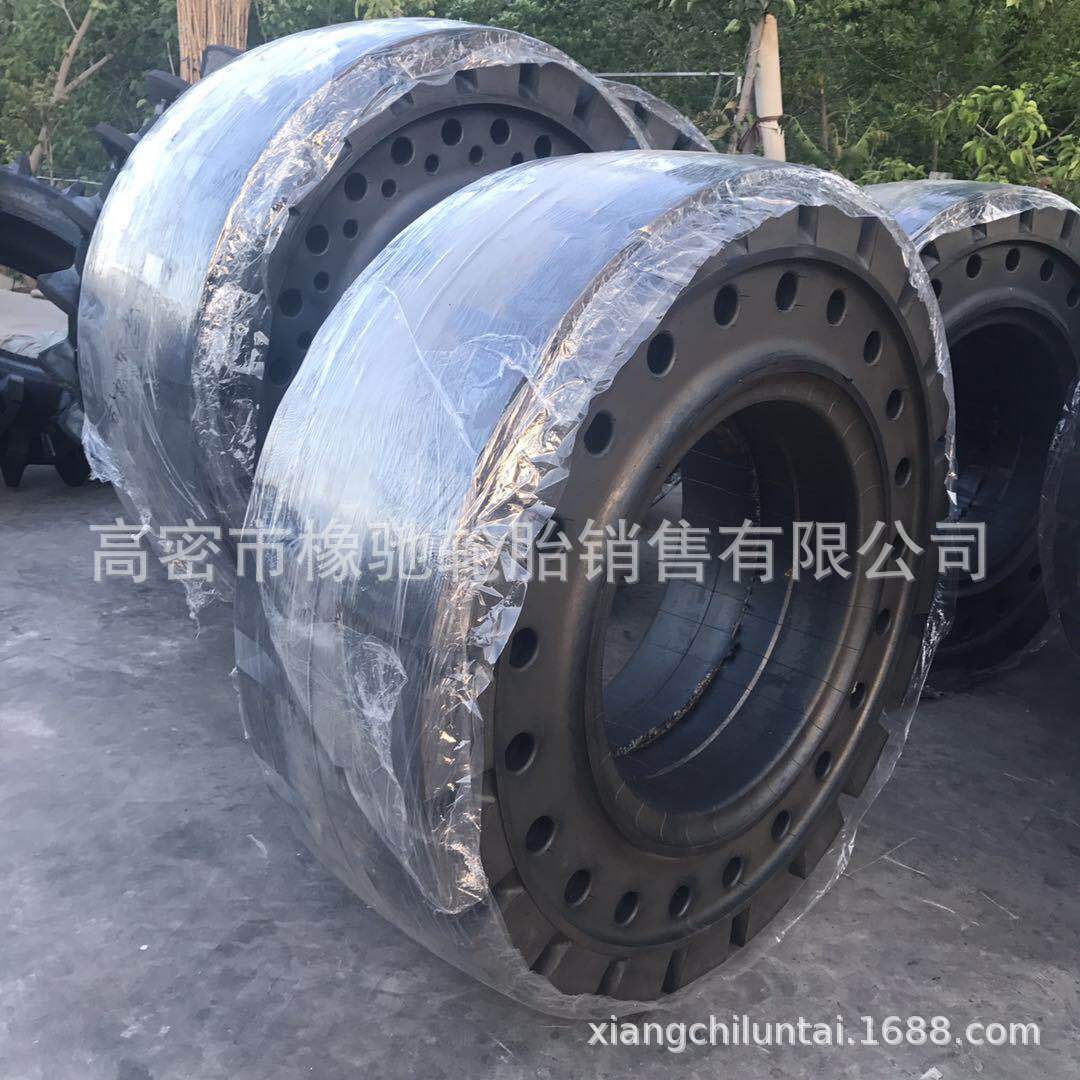 铲车实心轮胎17.5 /23.5-25徐工柳工装载机轮胎含钢圈