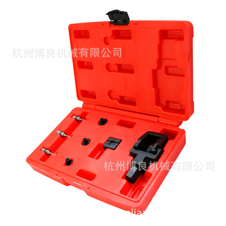 Herramienta de desmontaje de cadena de motocicleta de servicio pesado, desmontaje de cadena de calibre de tiempo de automóvil, corte de cadena de cadena de herramienta