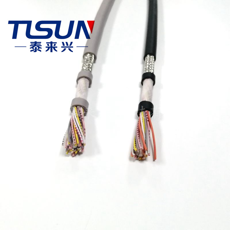 拖链屏蔽电缆 TRVVP 数控机床应用 0.15平方 信号控制电缆 耐弯折