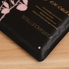 批發情趣內褲包裝袋性感女士內褲自封拉鏈袋夾鏈袋不透明