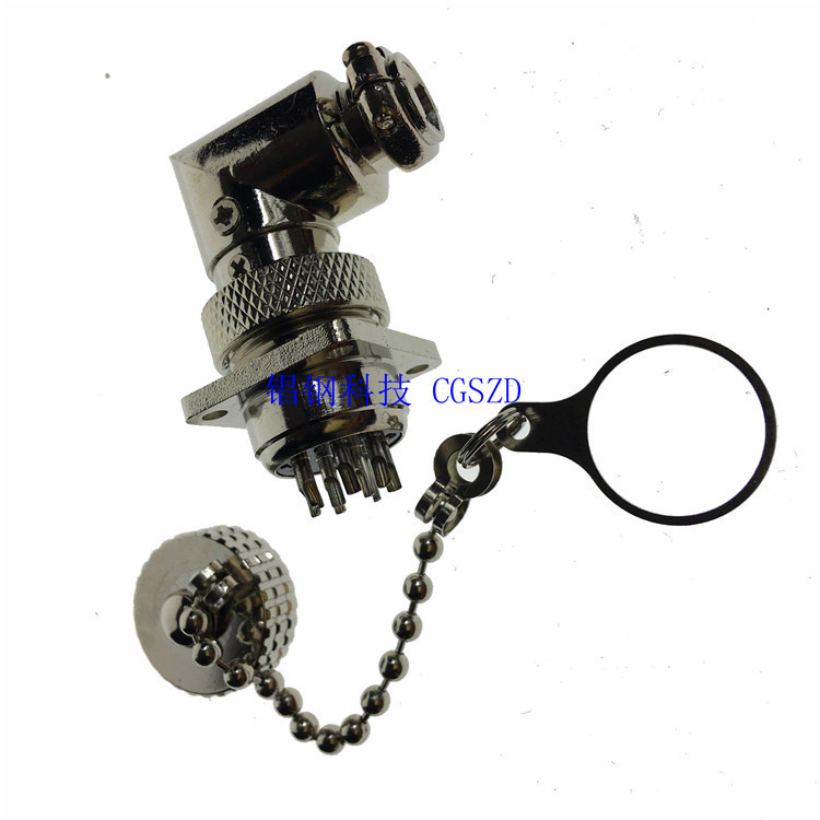 WY28J10TQ ��TB WY40K2Z ZM ZG������M12 PG angled female plug