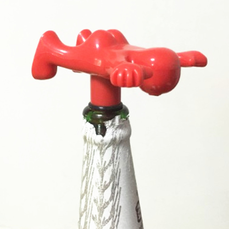 Abridor de botellas Pequeña celebridad creativo divertido abridor de botellas de vino cerveza tapón de vino abridor de botellas de regalo para el hogar