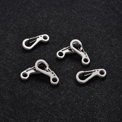 Stainless steel SF mini car key clip key ring key loop metal creative gift car accessory