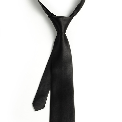 8cm men's black tie business professional formal team plain hand-tied tie men's manufacturer wholesale
