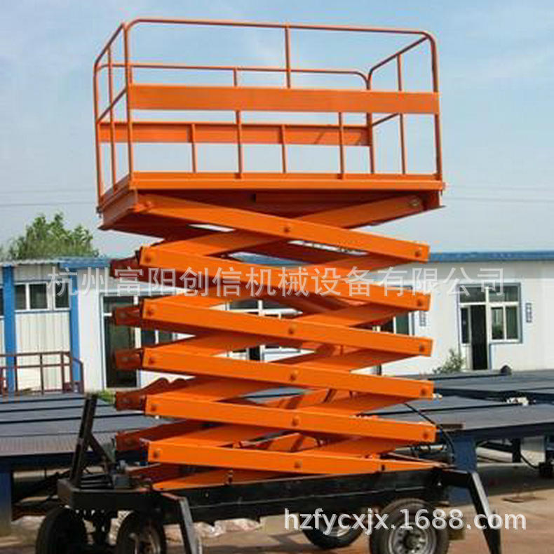 现货供应电动液压升降机汽车、家用全自动可移动升降式