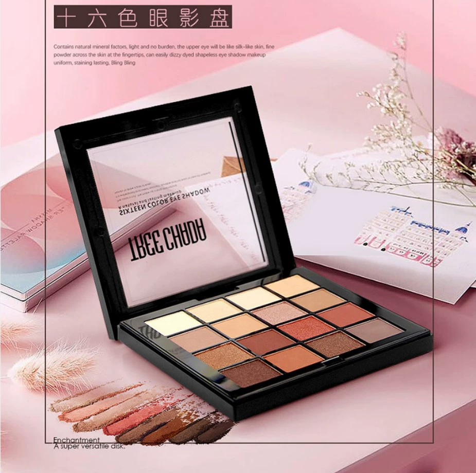 Румяна для лица, матовая палетка теней nude, Таиланд, блогер, шесть оттенков, земляные тона