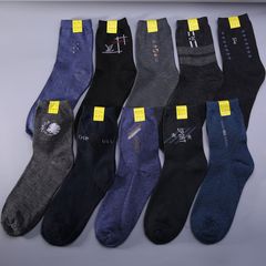Manufacturer autumn and winter middle-aged casual men's mid-calf socks old man socks old man socks street stall supply socks wholesale cotton socks
